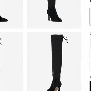 Like new, Vince Camuto tall black suede boots